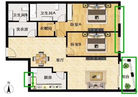 怎么看房子的朝向|怎么判断房子的坐向和朝向